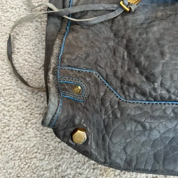 Rebecca Minkoff Blue Leather Satchel - Picture 2 of 7